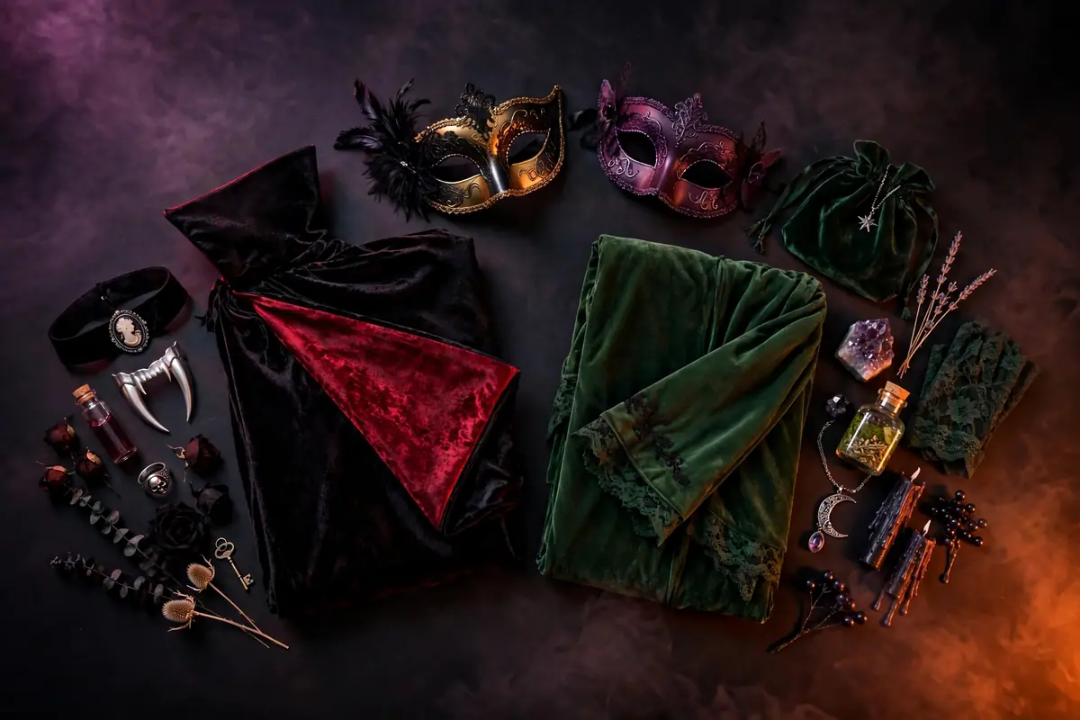Couples Halloween costume pieces