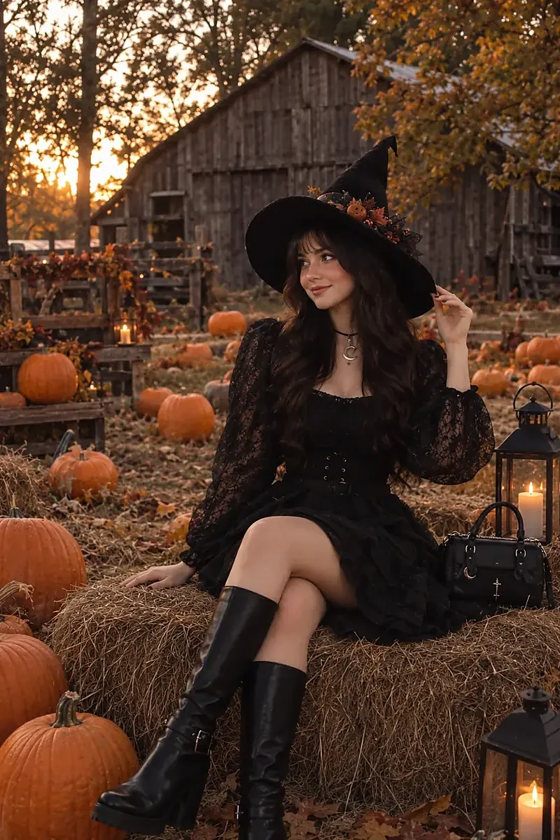 Dark fairy and huntsman couples costume