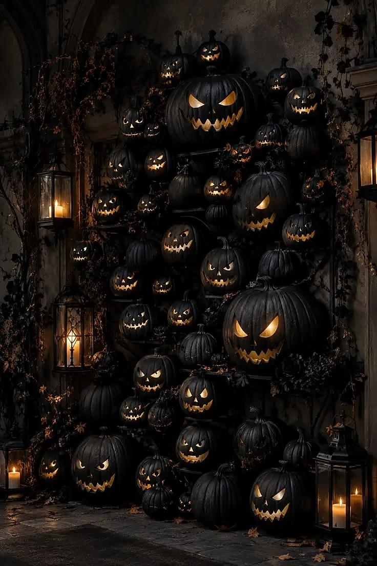 Spooky Halloween phone wallpaper